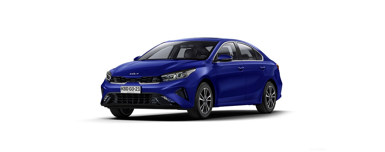 kia cerato azul fuerte