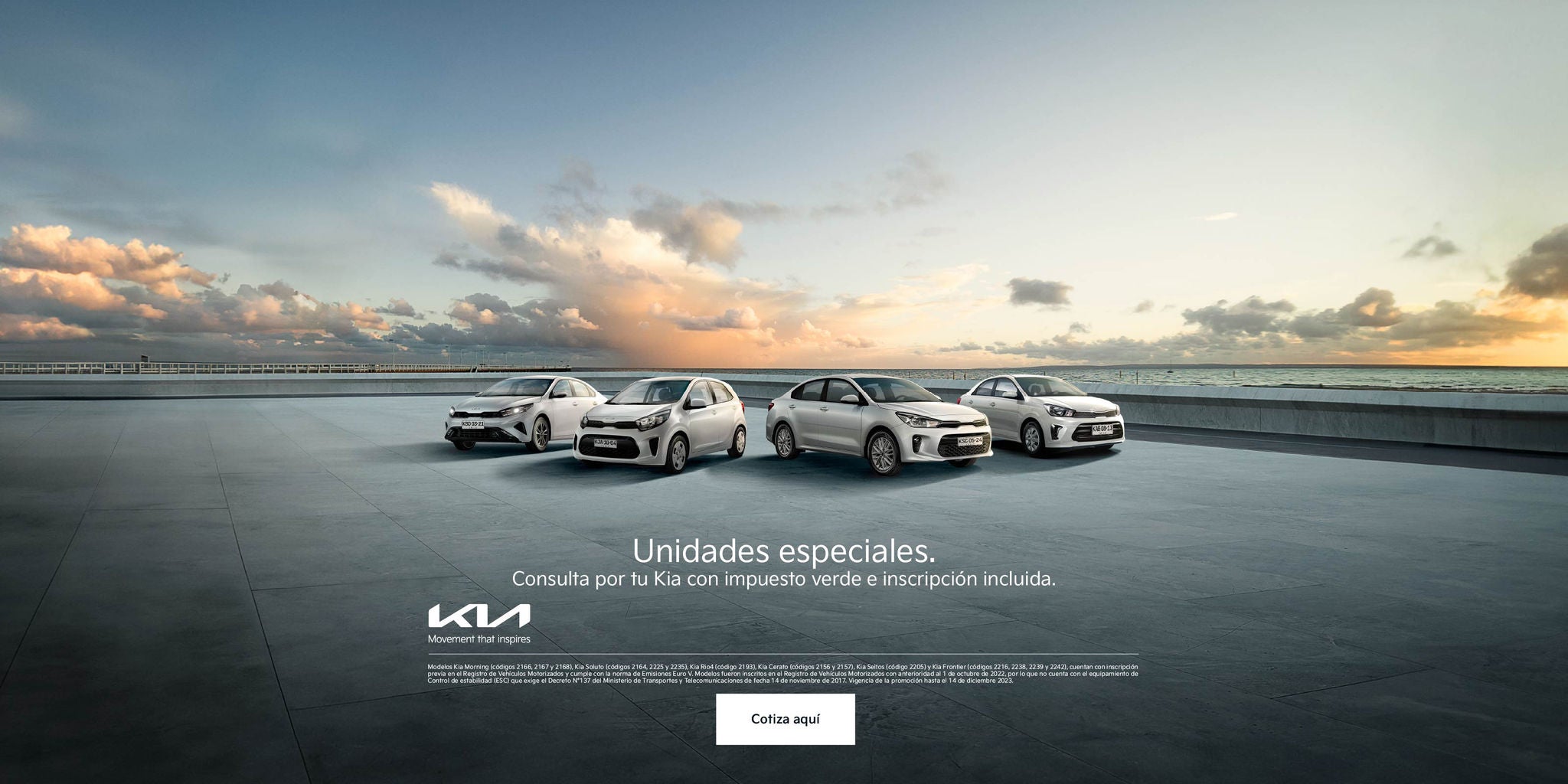unidades especiales kia