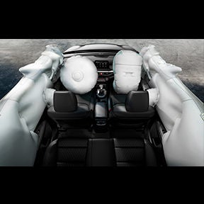 Airbags laterales delanteros y airbags de cortina