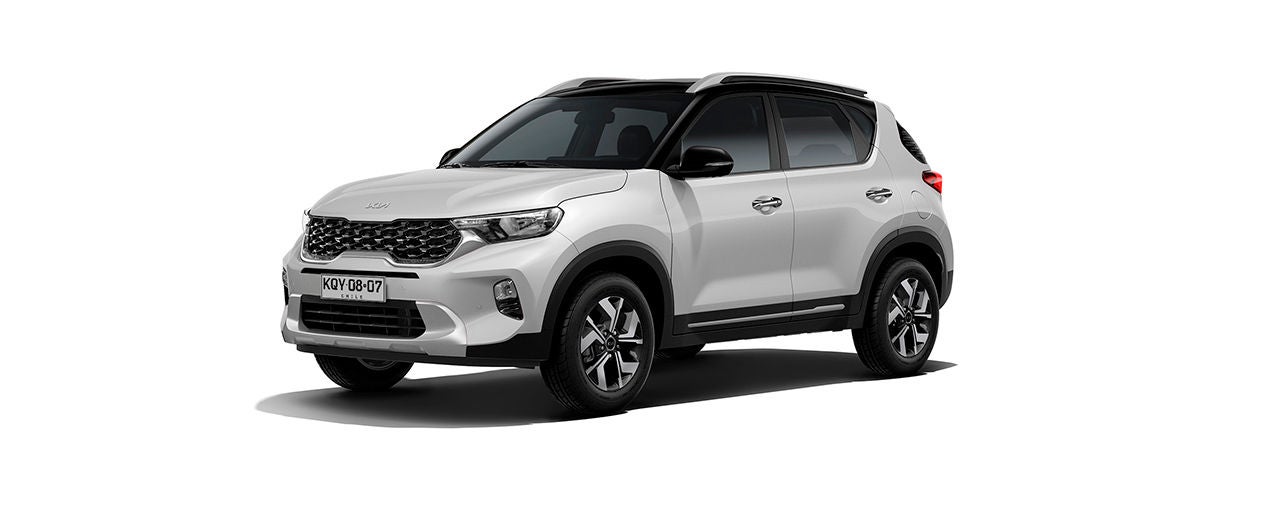Kia Sonet Blanco Perla Techo negro