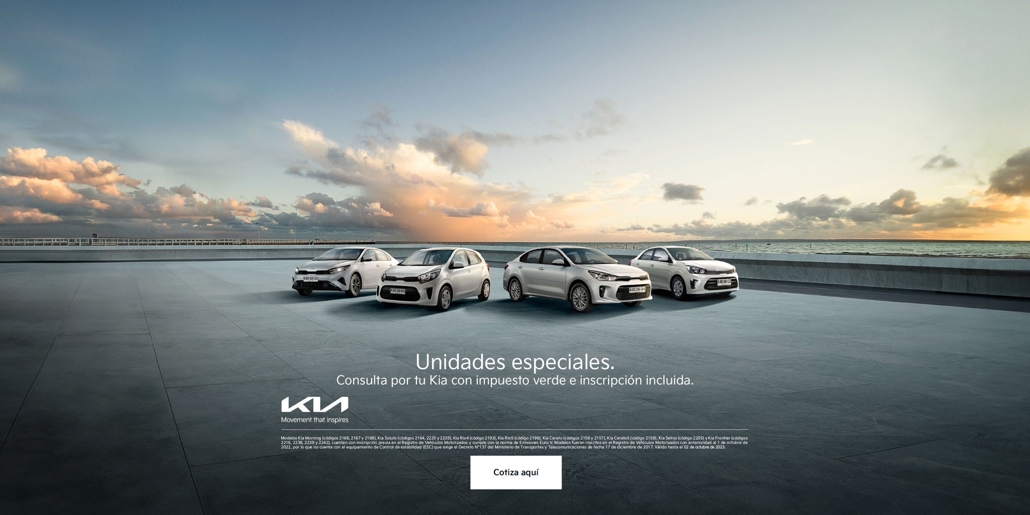 unidades especiales kia