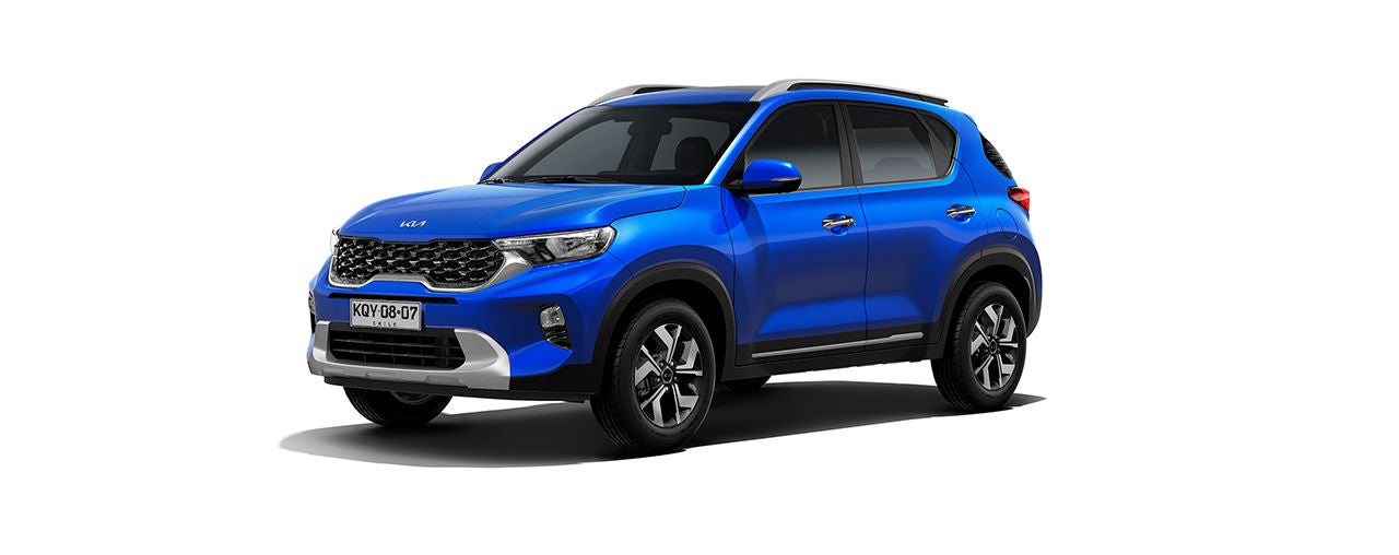 kia Sonet Azul Griego