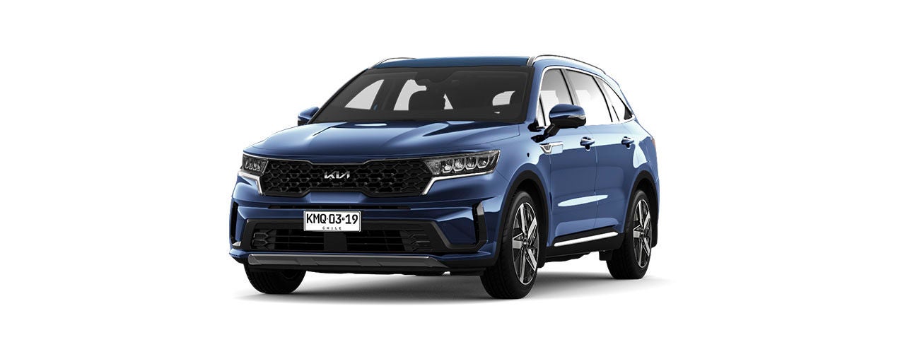 kia Sorento azul gravedad