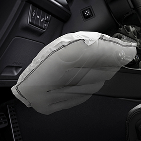 Airbag de rodilla para el conductor