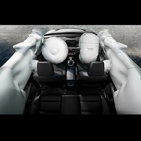 Airbag laterales delanteros y airbags de cortina